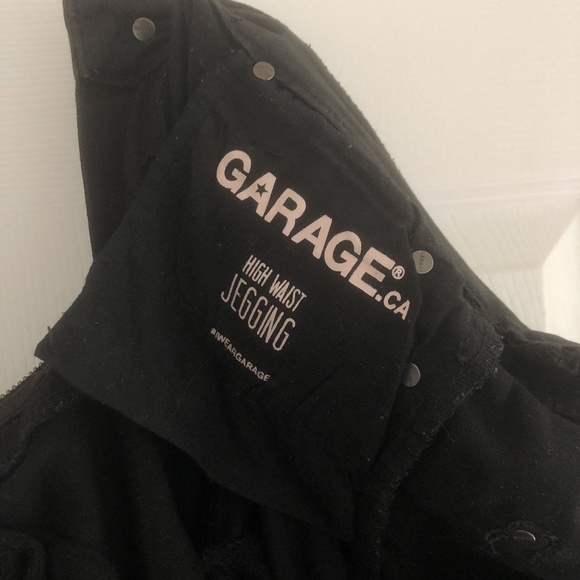 Garage High Waist Ripped Jeggings - Picture 2 of 4